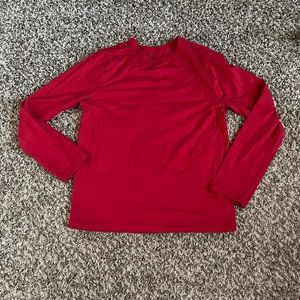Red long sleeve